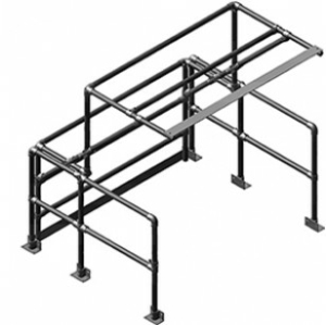 Type D Extra Wide Model Pallet Gate (Aluminium)