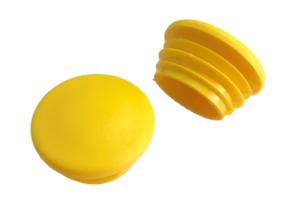 Yellow Plastic Stop End Cap 133-D (48.3mm)